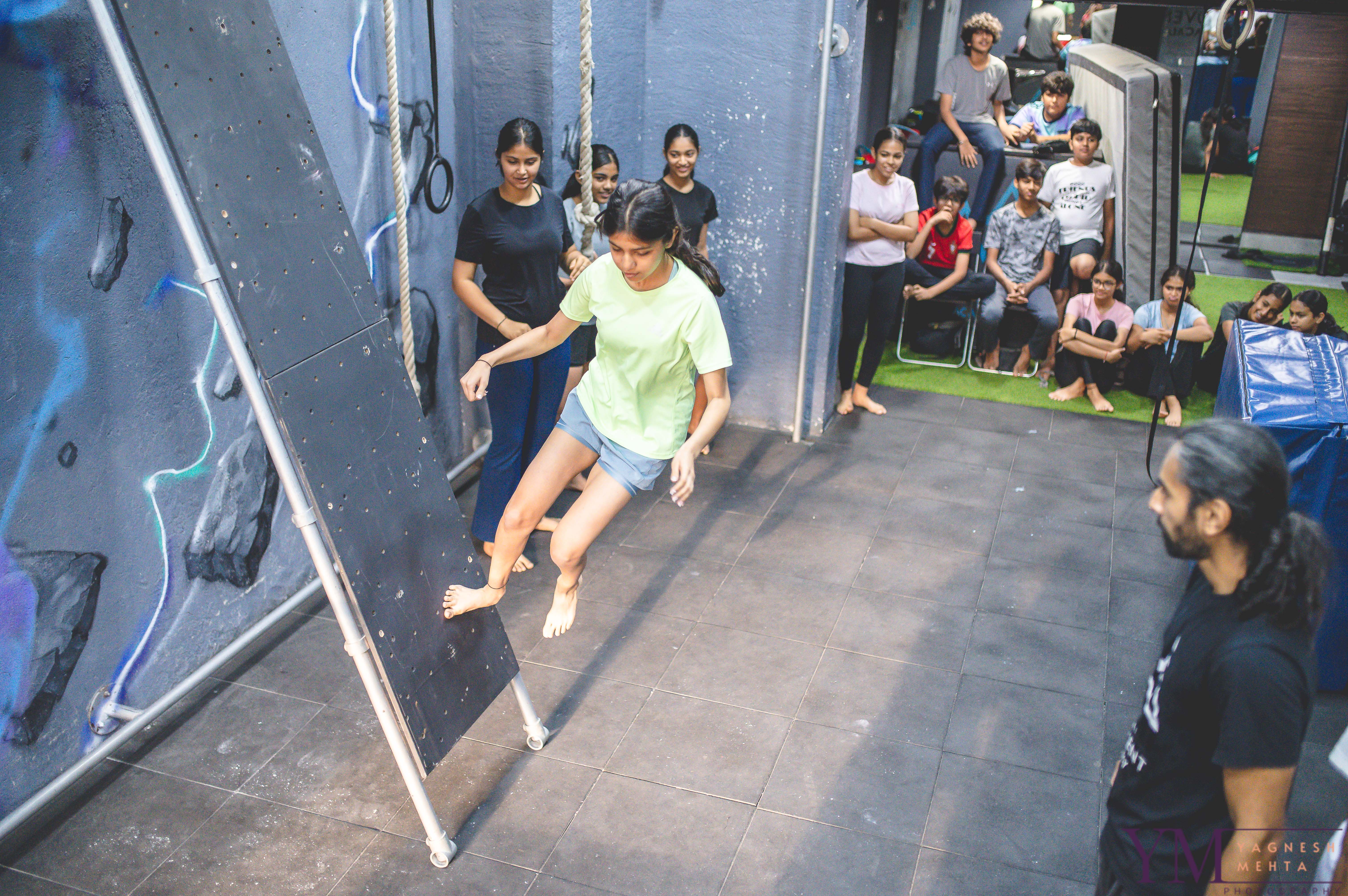 Birthday party at Mumbai Movement Academy