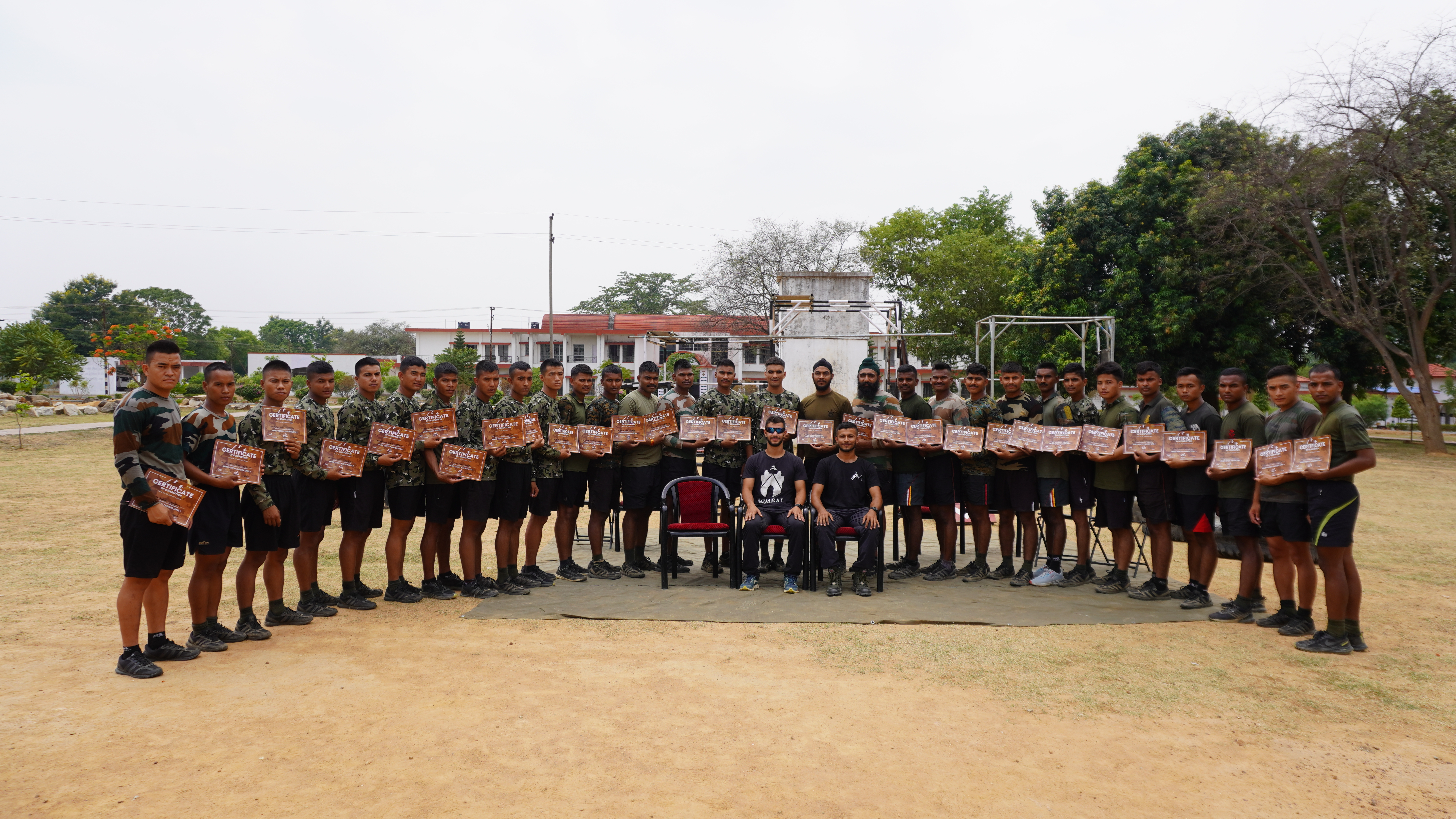 Indian Army movement training at Mumbai Movement Academy