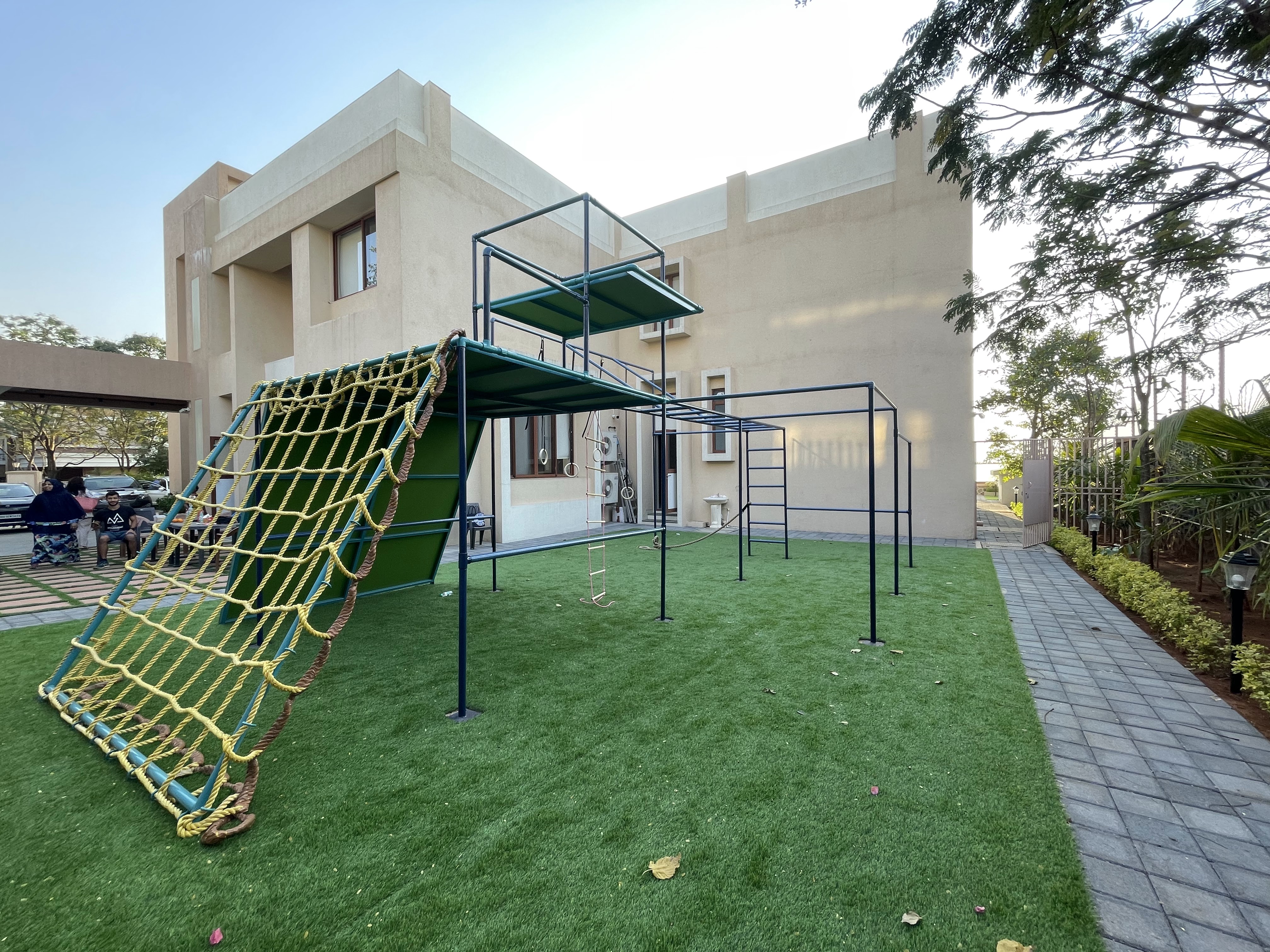 Hrithik Roshan Mumbai residence Parkour setup