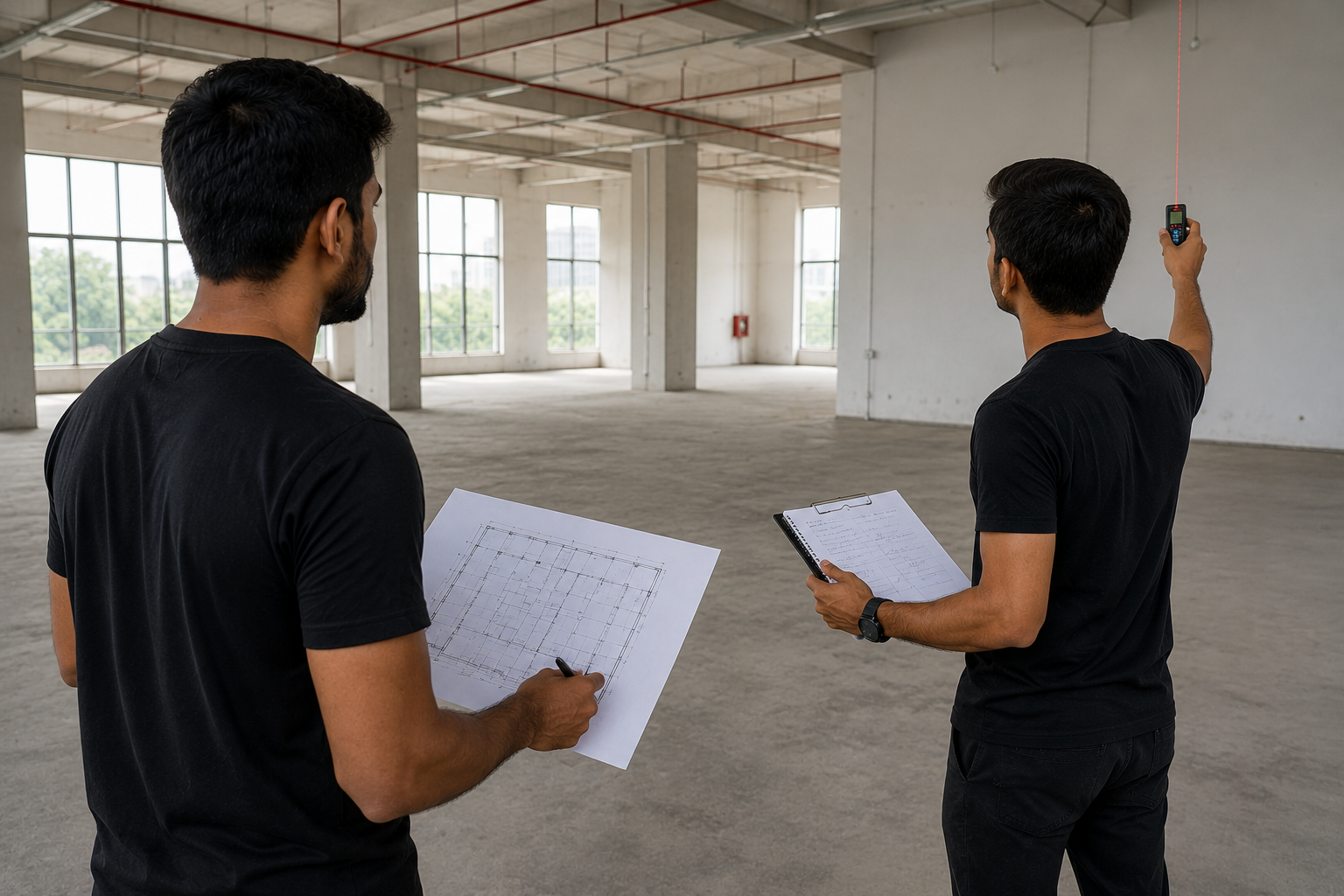 Site visit for Parkour facility consultation